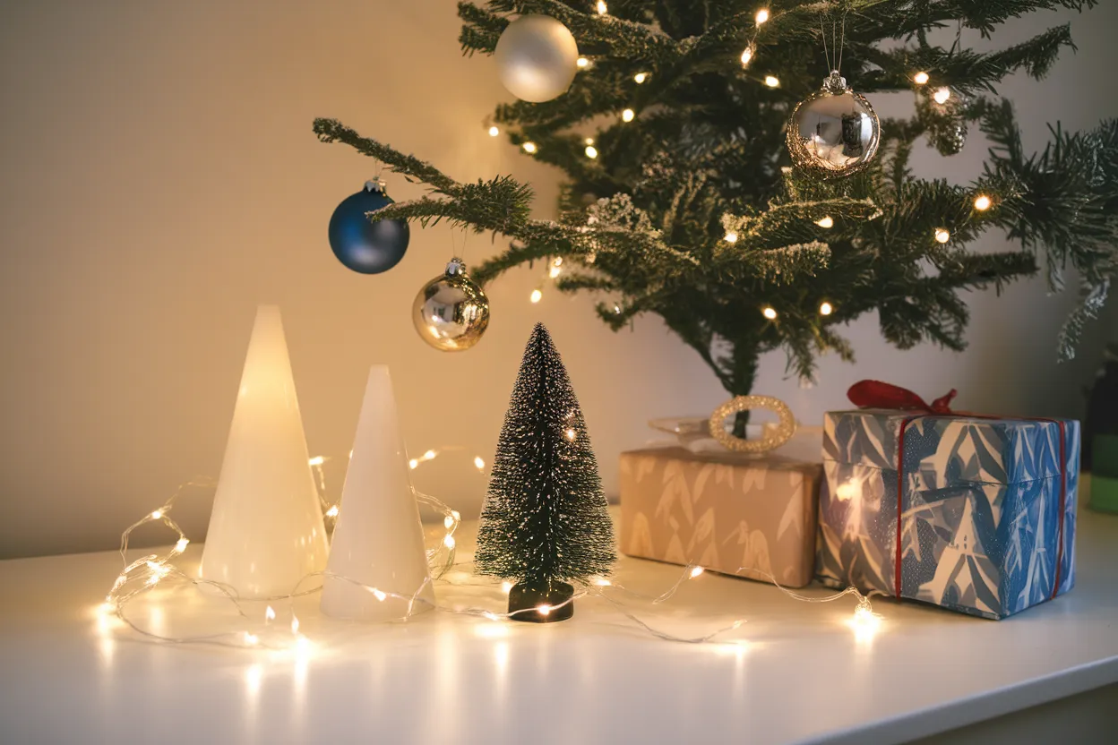 13 Small Apartment Christmas Decor Ideas That Feel Big on Cheer Small Apartment Christmas Decor