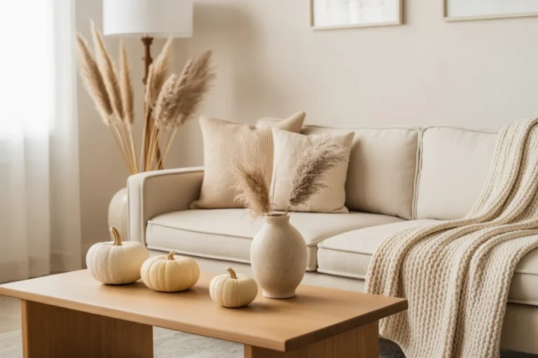 17 Neutral Fall Decor Ideas for a Calm & Cozy Home Look