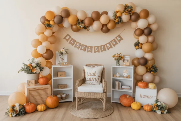 Adorable Fall Baby Shower Ideas