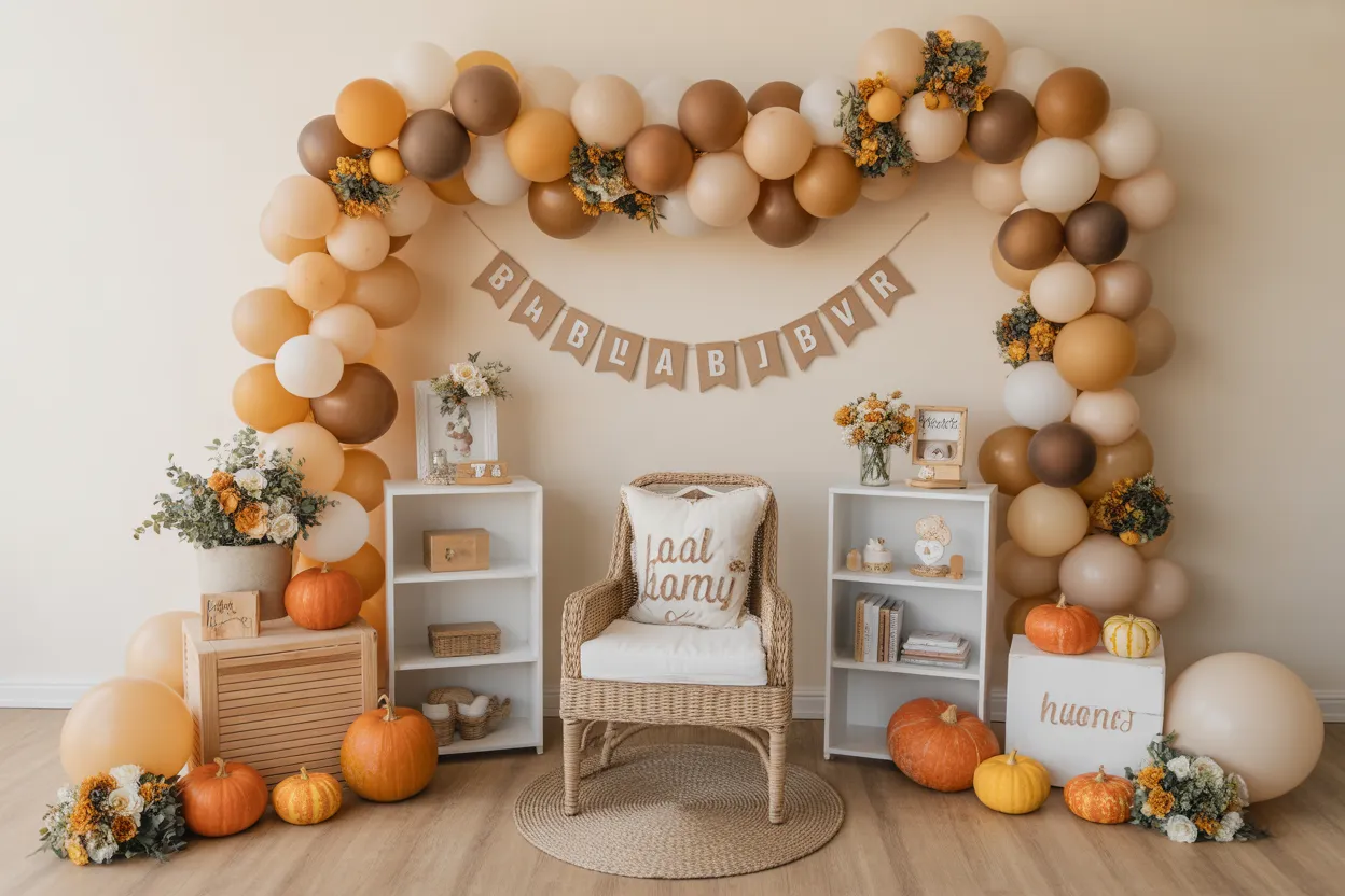 Adorable Fall Baby Shower Ideas
