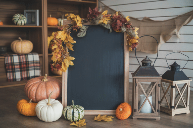 13 Fall Chalkboard Ideas That Add Playful Charm to Your Space