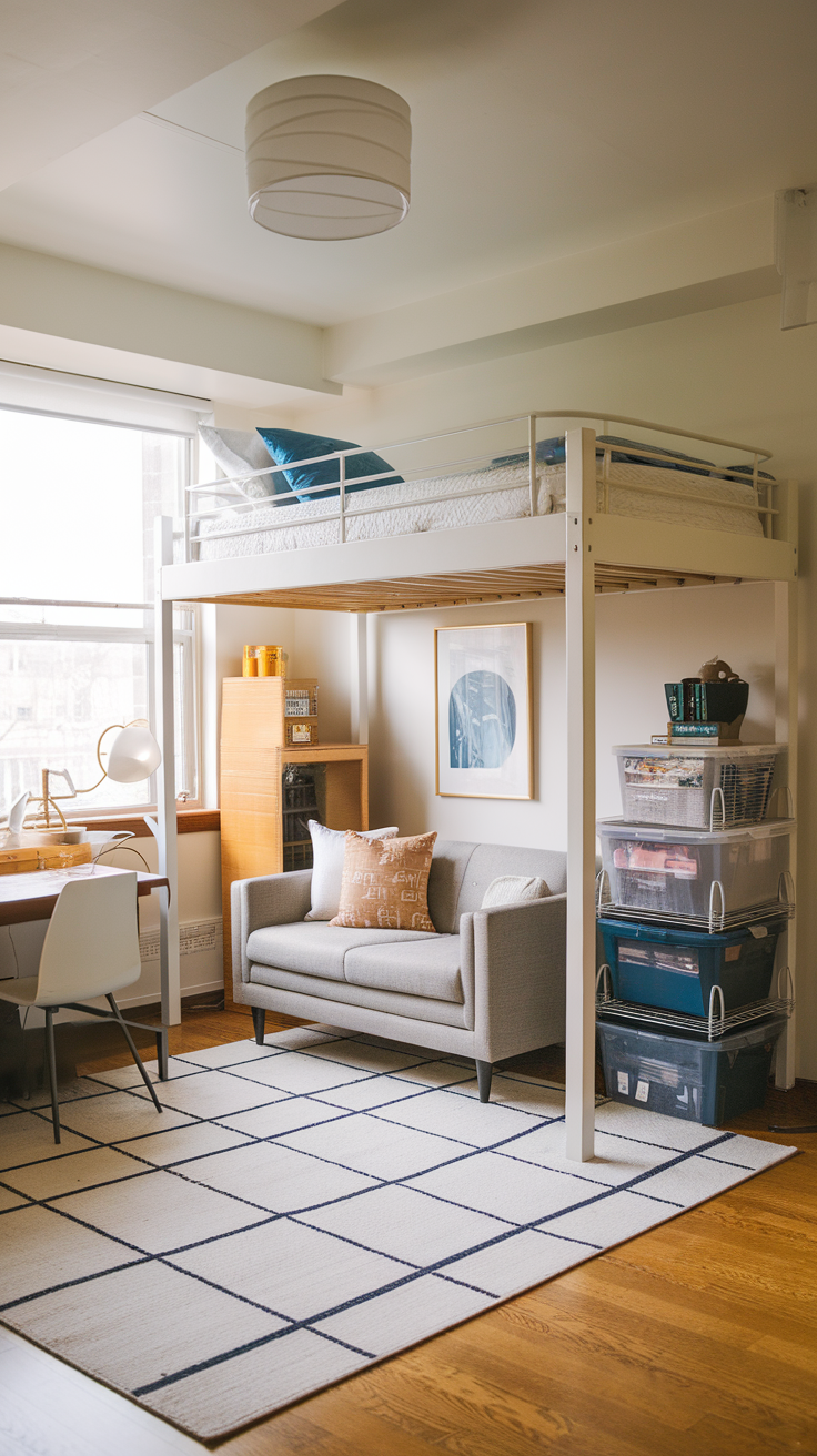 13 Best Lofted Dorm Bed Ideas For Your Space