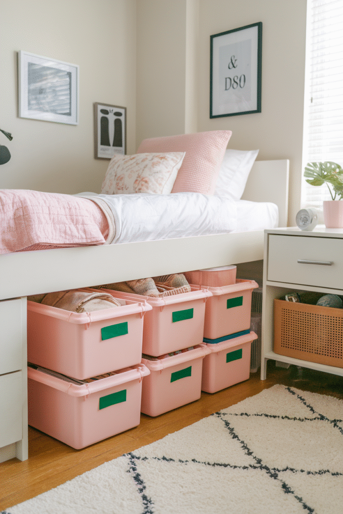 0015 1 15 stack of pink dorm storage bins under XGqBYXL6QISfGJJ3 mWcPw mFkTaPkNQGCbN oYRWI1BQ