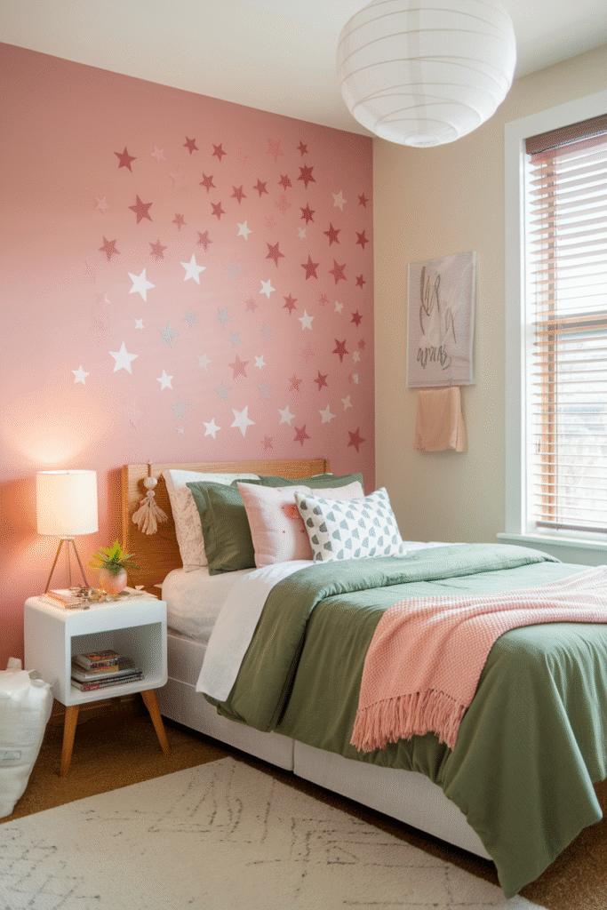 0016 1 16 dorm bed with green comforter pink st 2jN QQdKTfu1UPTEkzdtvg ialDYDMRnicMgFNEkwCbQ