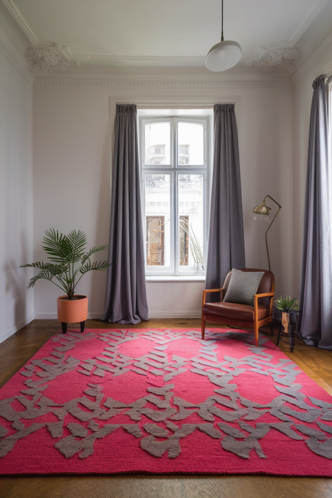 0016 1 18 a vibrant pink area rug with a modern S34gZjmHSQOwEPEIU UiAQ lWzKlQIoSo D6i0z0tZPhA 1