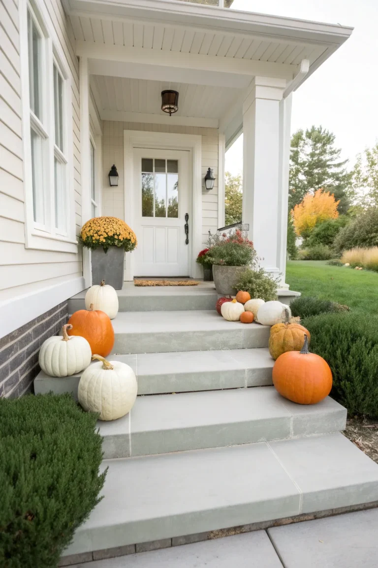 23 Fall Outdoor Decor Front Porch Ideas for a Perfect Entryway