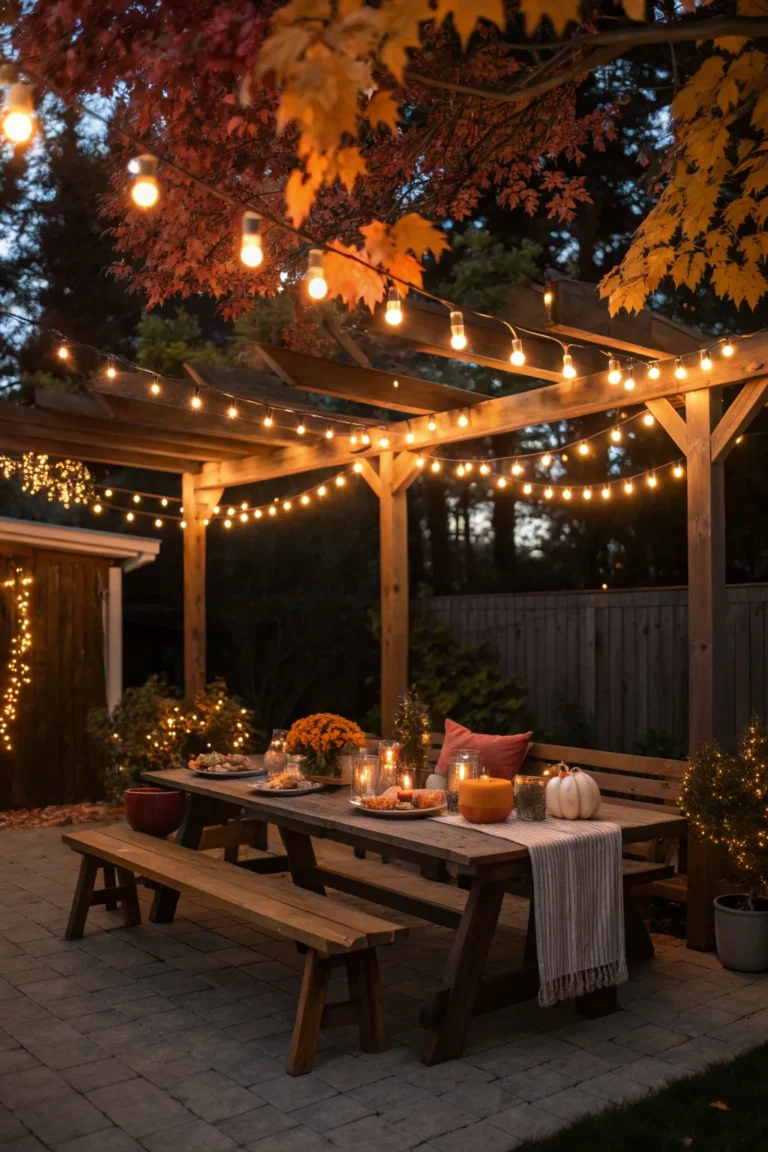 21 Fall Outdoor Party Decor Ideas to Impress Your Guests