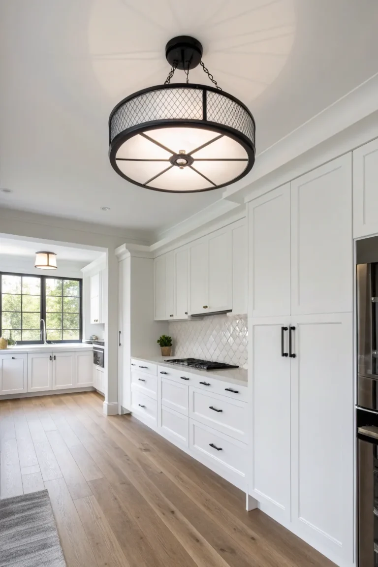 18 Kitchen Flush Mount Lighting Ideas That Look Modern