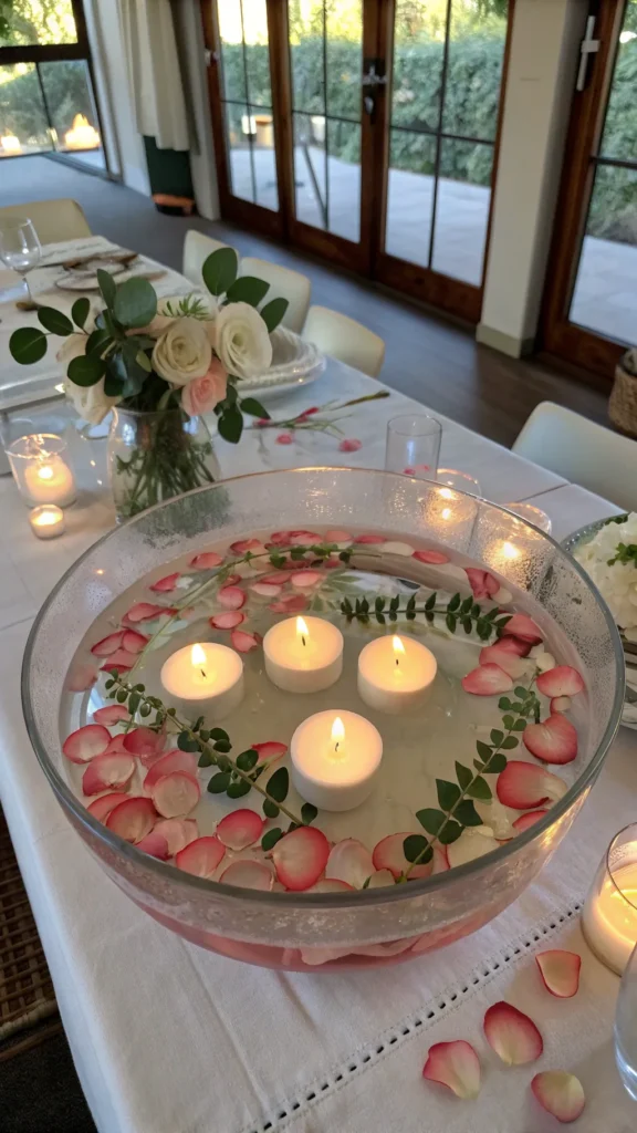 12 Dining Room Centerpiece Ideas That Wow Guests Instantly 1 a realistic overhead view of an elegant dining