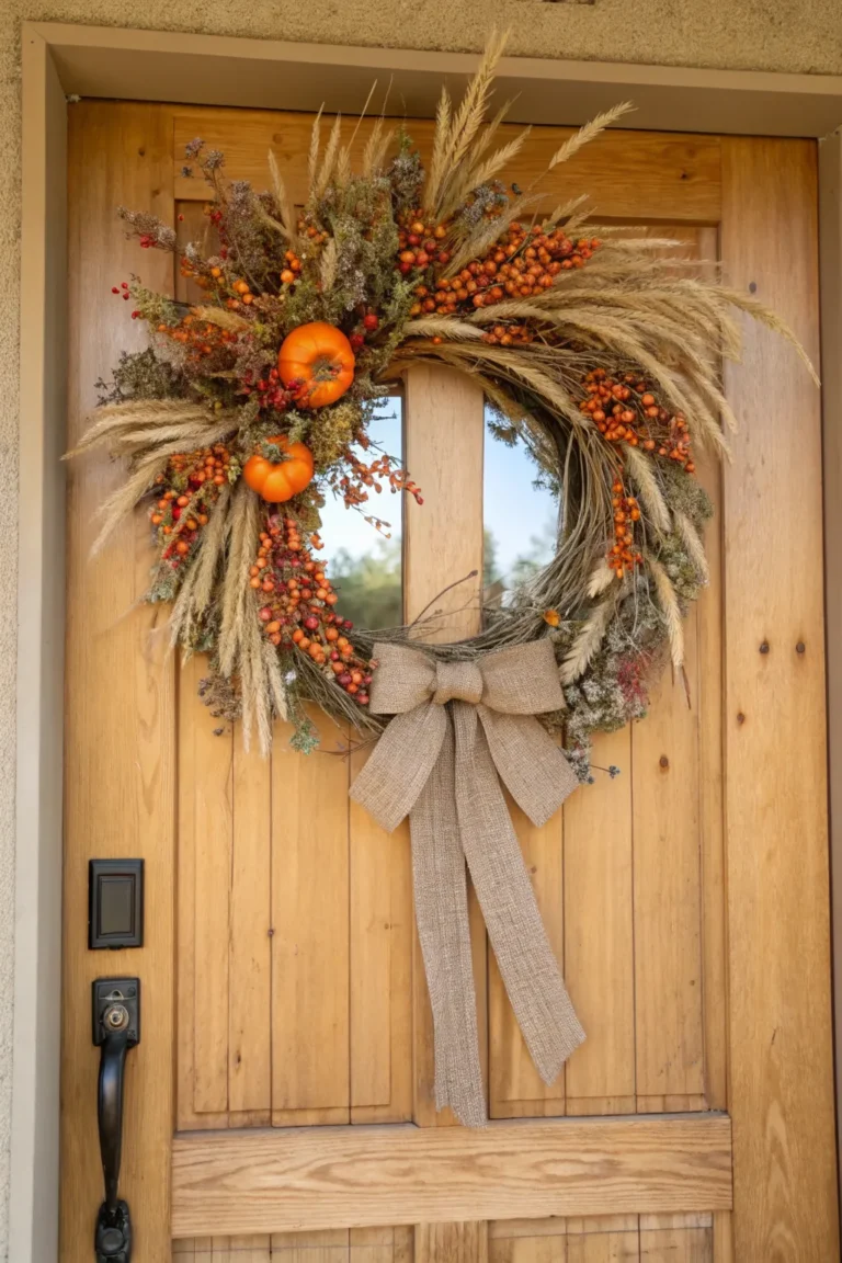 25 Outdoor Fall Decor Ideas for a Cozy & Welcoming Home