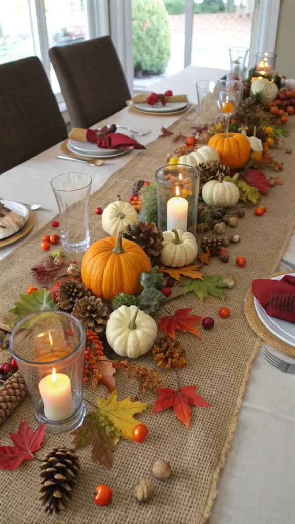 12 Dining Room Centerpiece Ideas That Wow Guests Instantly 10 a realistic dining table styled with a season