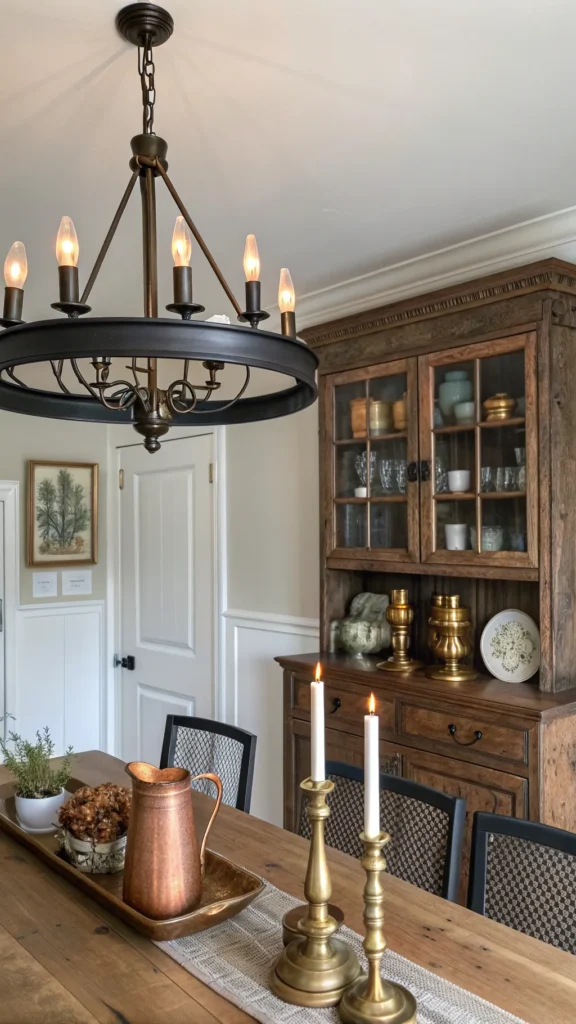 15 Farmhouse Dining Room Ideas That Bring Rustic Warmth Home 10 a realistic farmhouse dining room interior sh