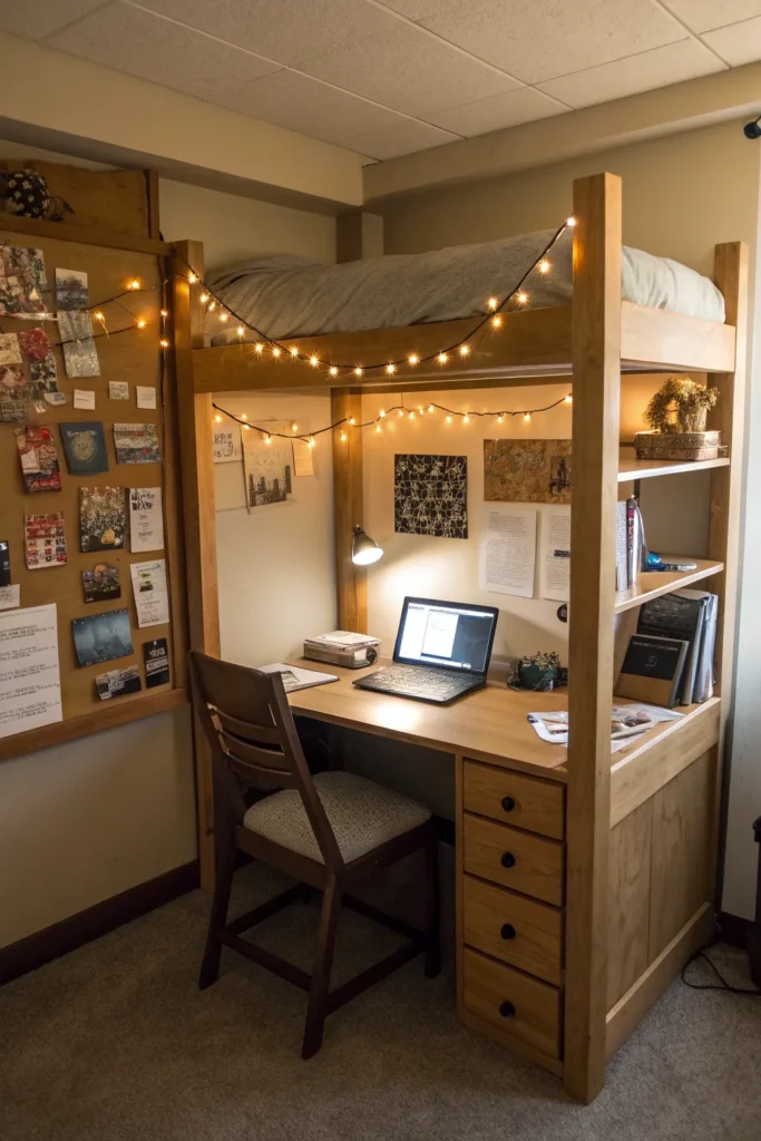 11 cozy study nook single dorm room with a dedi