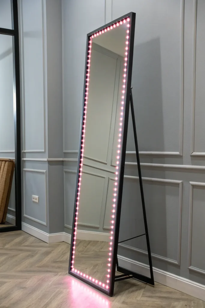 12 a functional full length mirror with a thin b