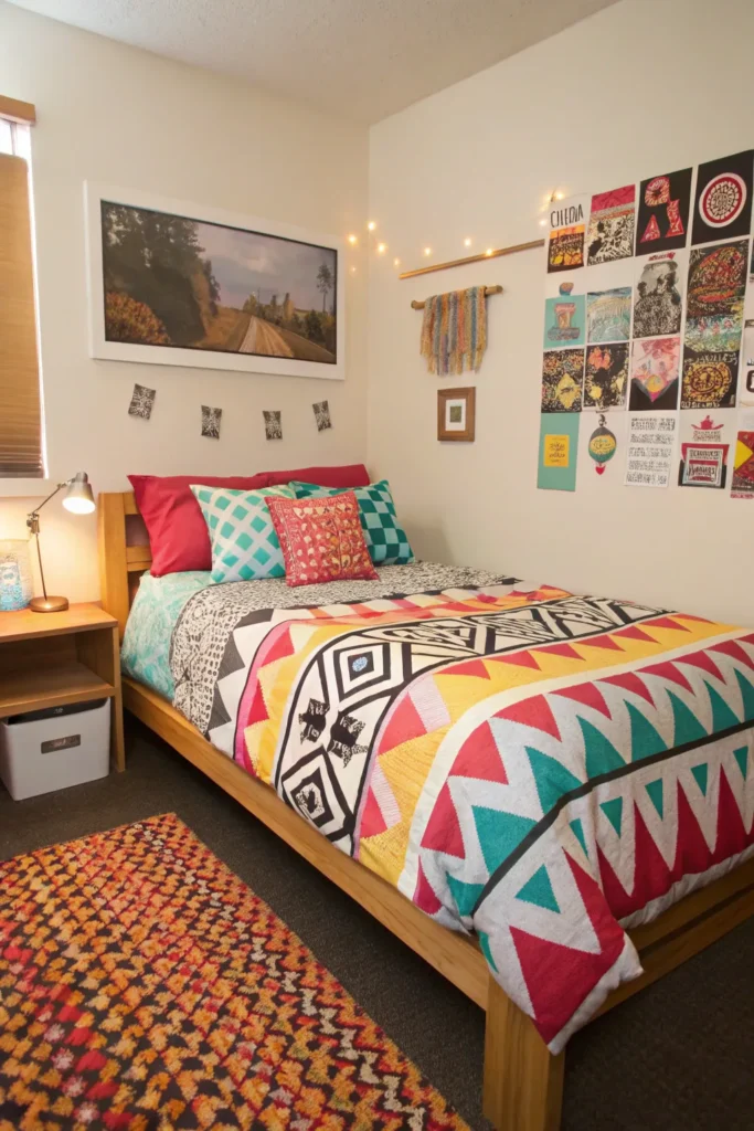13 statement bedding dorm setup single dorm be