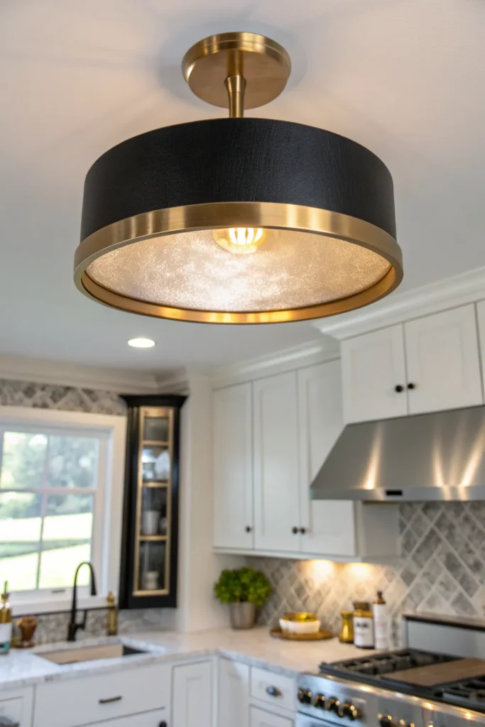 14 a kitchen with mixed metal hardware a two to