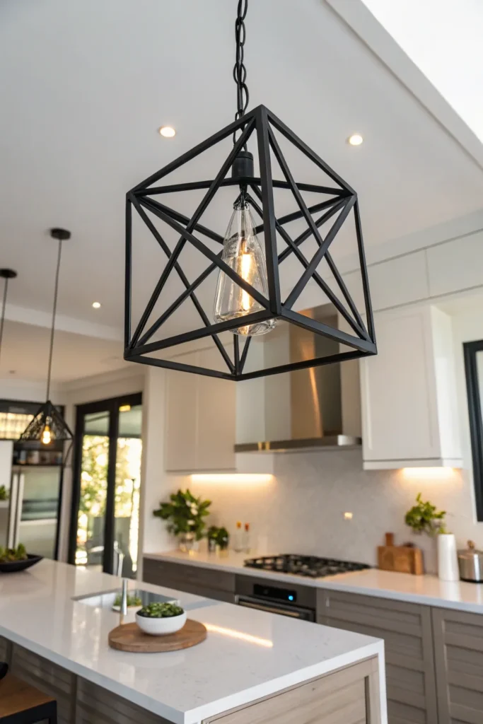 15 a modern artistic kitchen a geometric penda