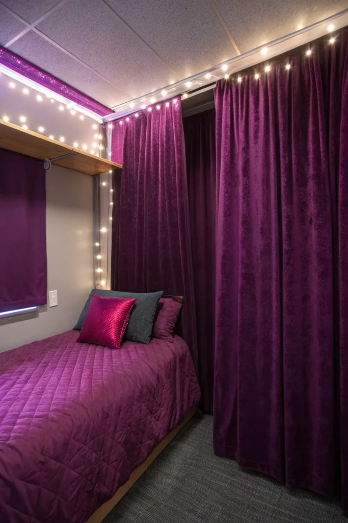 15 statement curtains dorm room with bold velvet