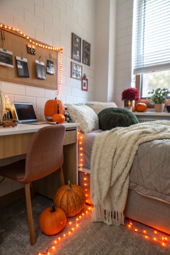 16 seasonal decor switch ups a dorm decorated fo