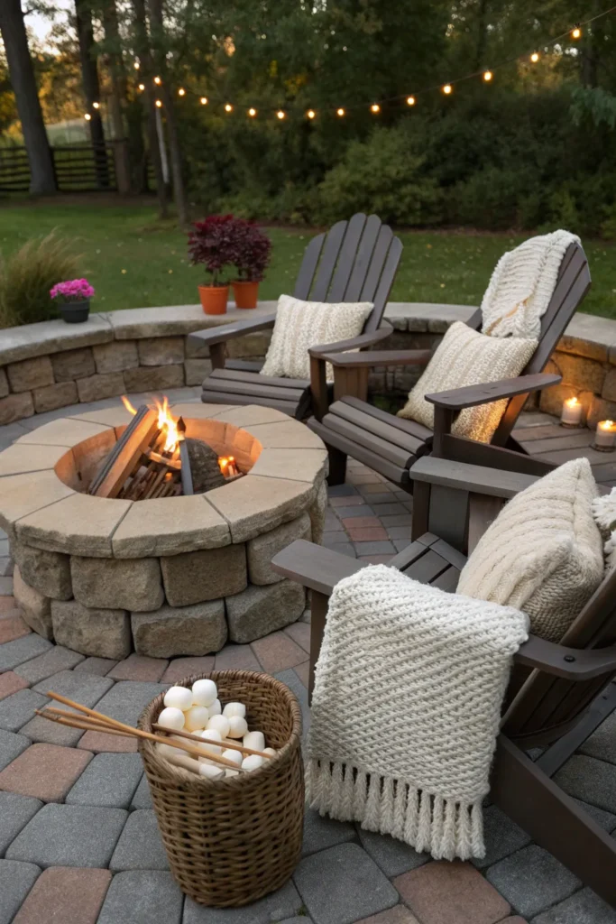16 the ultimate fire pit corner with comfortable