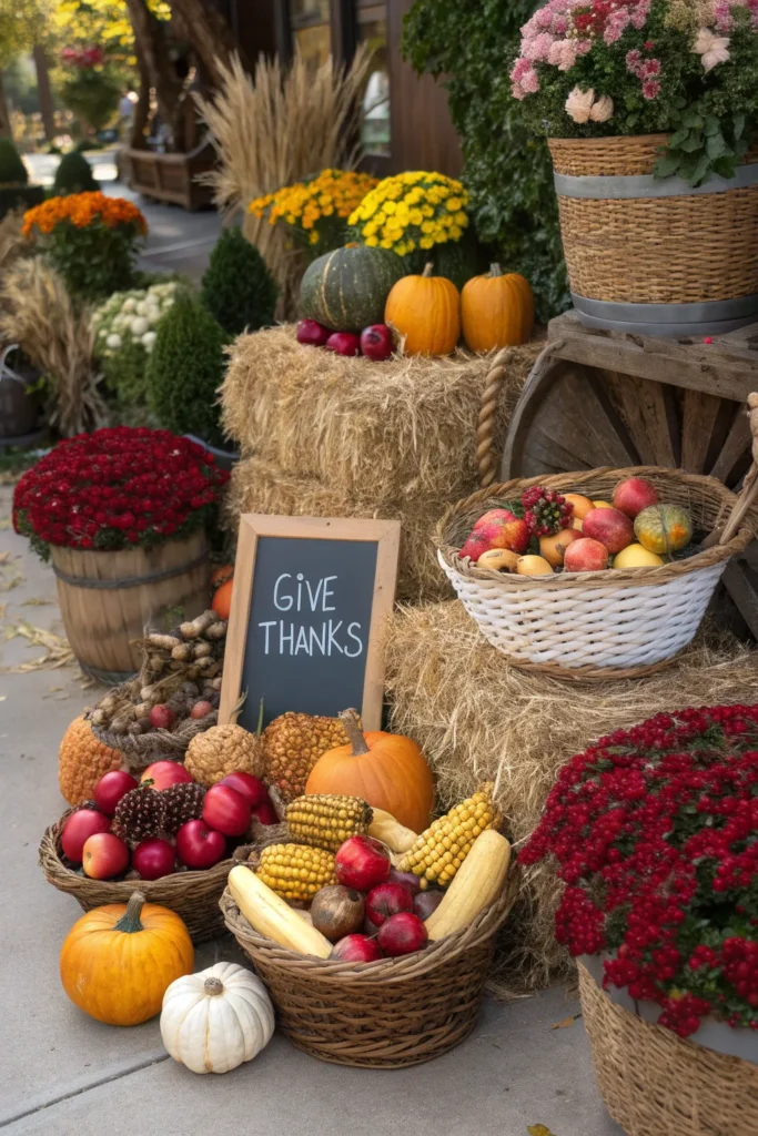 17 a warm and abundant thanksgiving harvest disp
