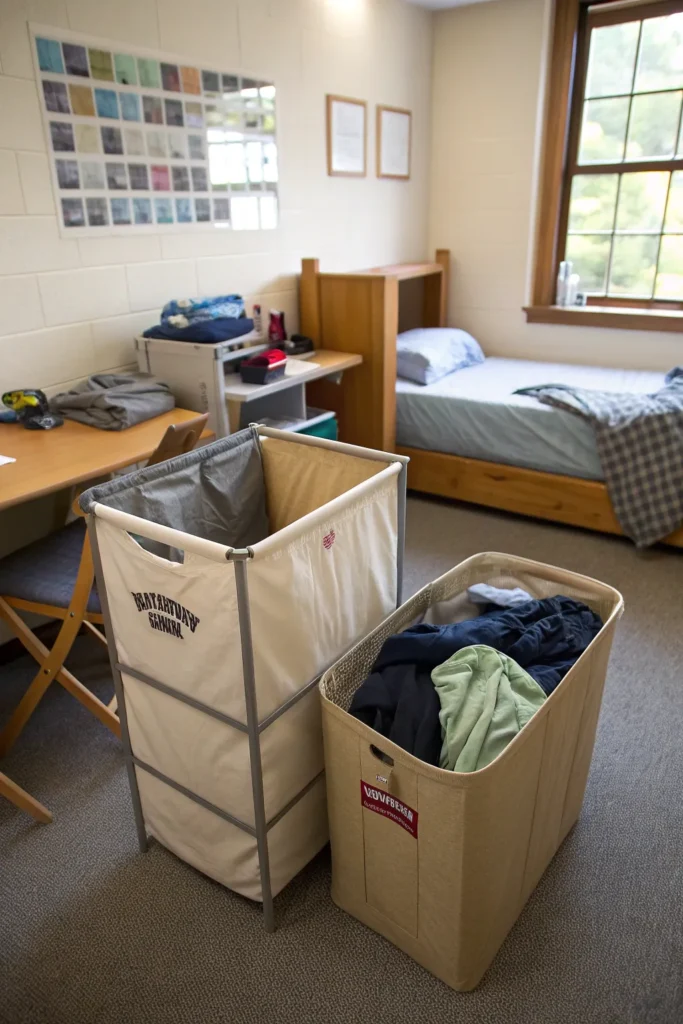 17 collapsible hampers realistic dorm room with
