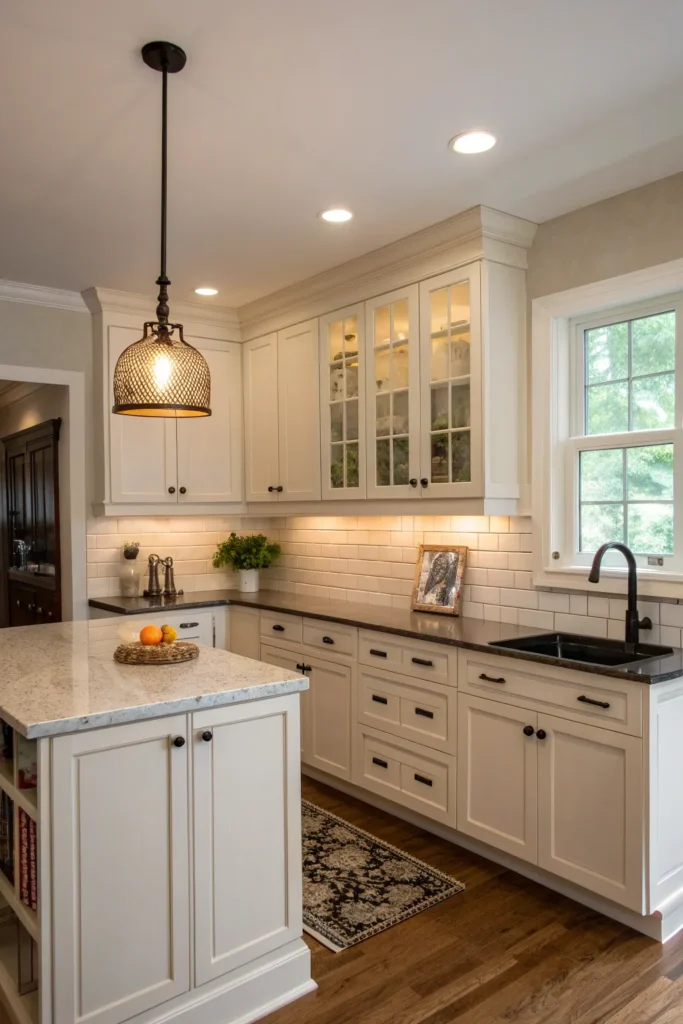 19 a kitchen with a peninsula that has open ends 1