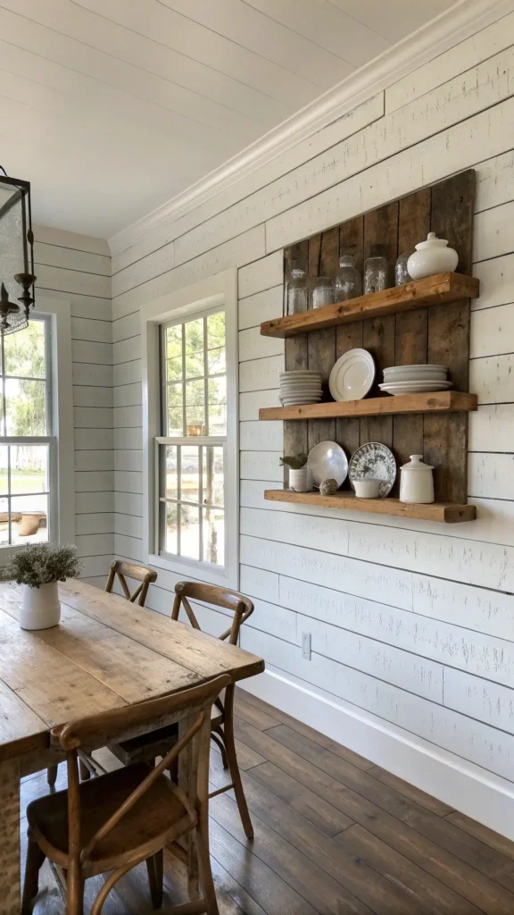 15 Farmhouse Dining Room Ideas That Bring Rustic Warmth Home 2 a realistic farmhouse dining room interior sho