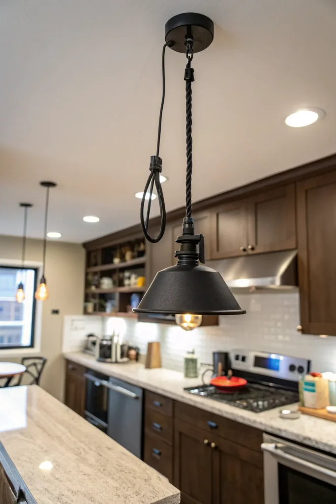 20 a flexible kitchen workspace a single black