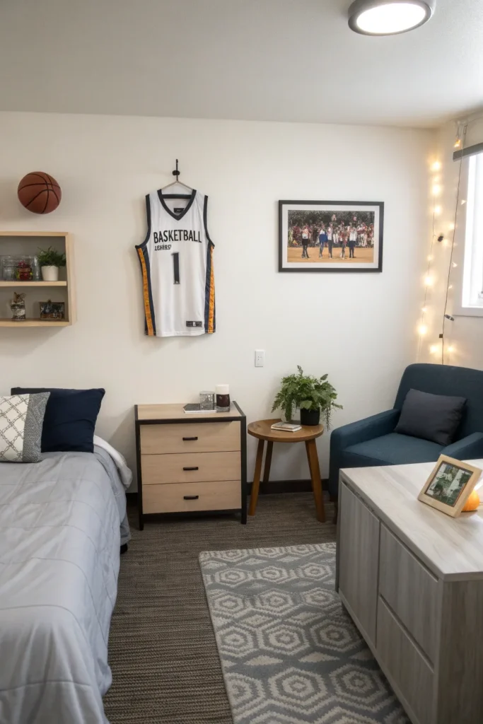 21 sports inspired men s dorm decor framed bas