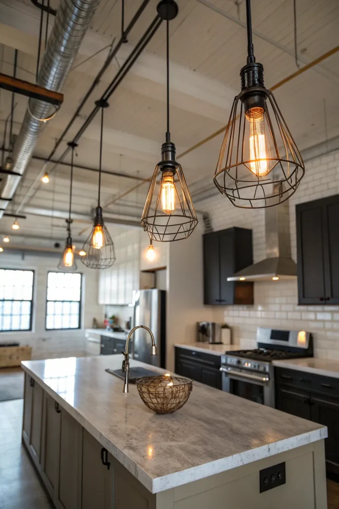3 an urban loft style kitchen with an island th