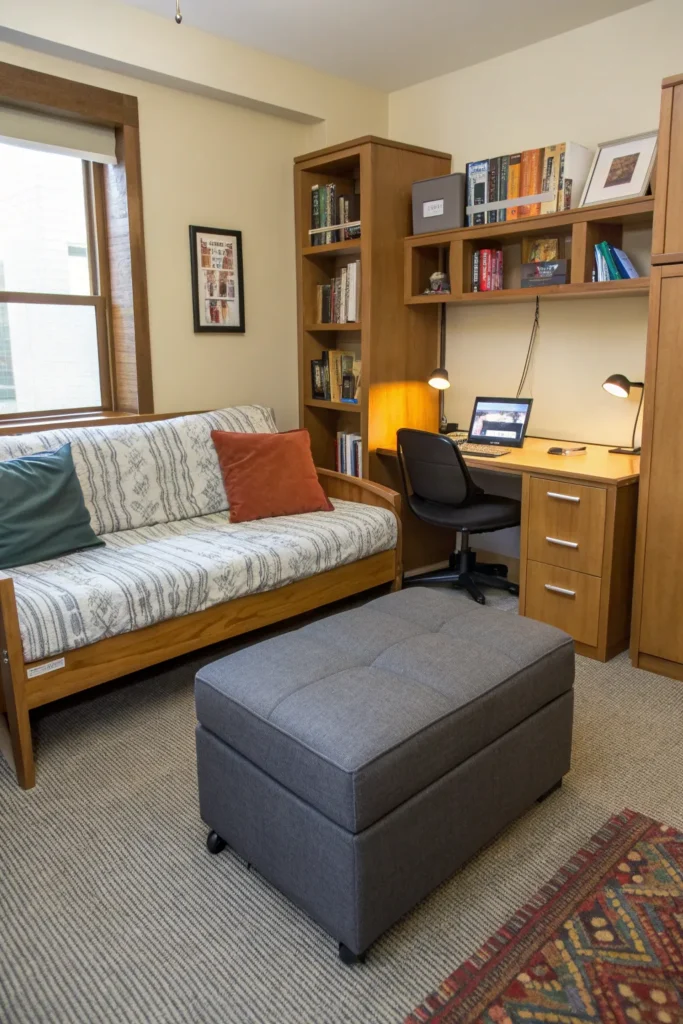 3 multi functional furniture modern single dorm