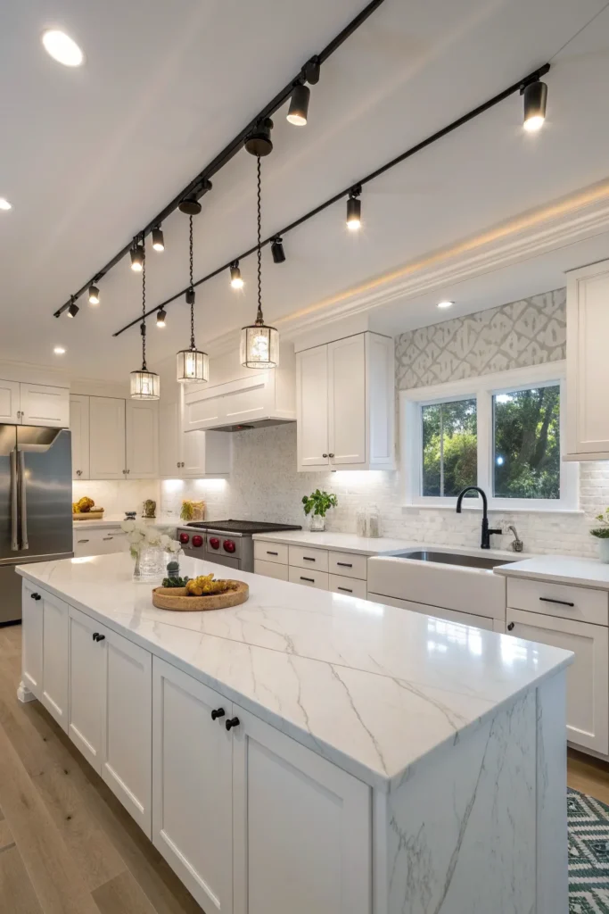 4 a bright contemporary kitchen illuminated by