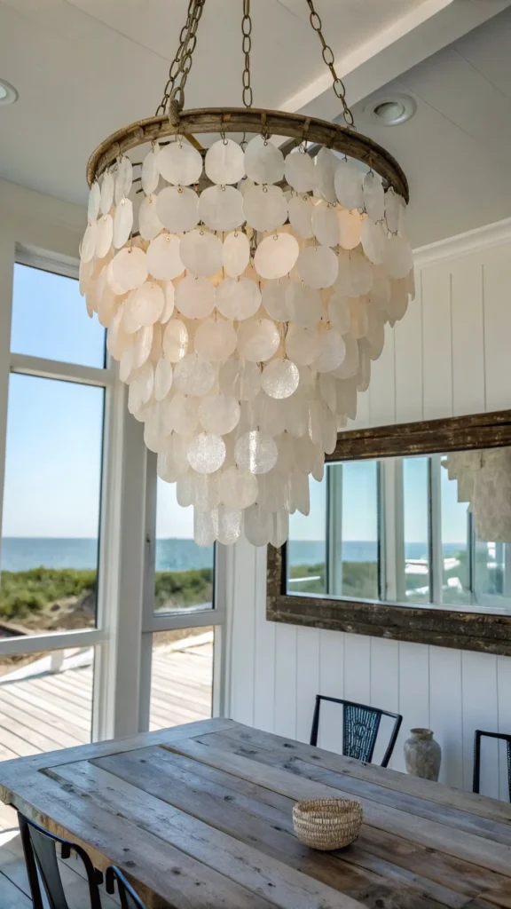 10 Coastal Dining Room Ideas for a Breezy, Beachy Feel 6 a realistic coastal dining room photographed f