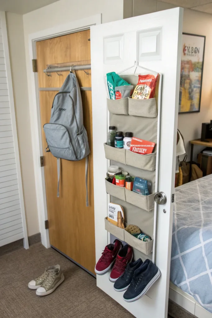 6 over the door organizer realistic single dorm
