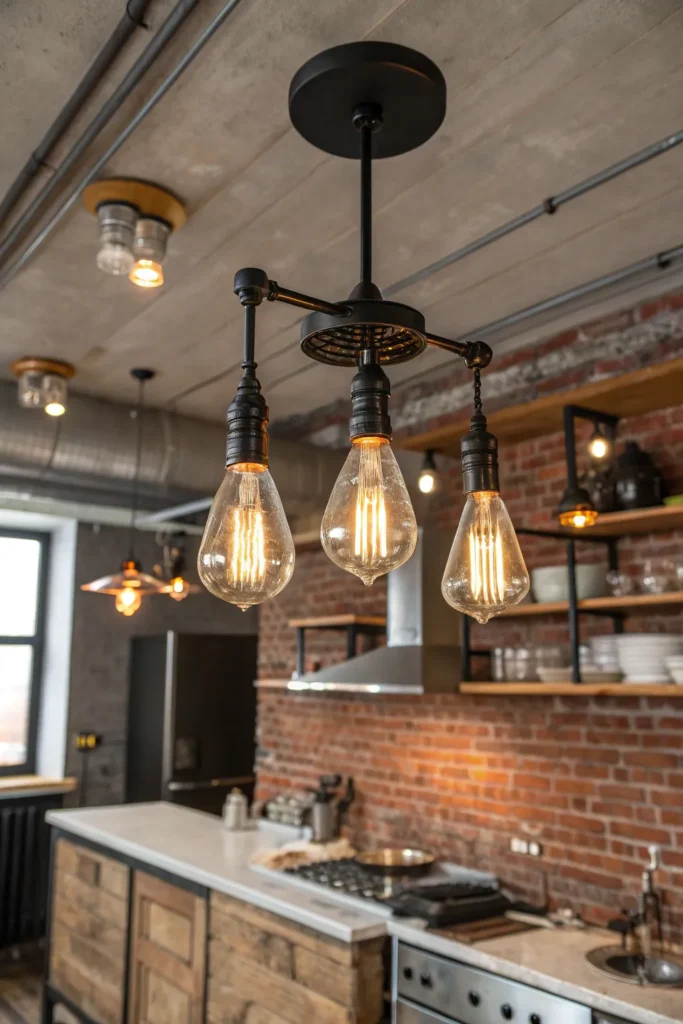 7 a kitchen with a vintage industrial vibe a se