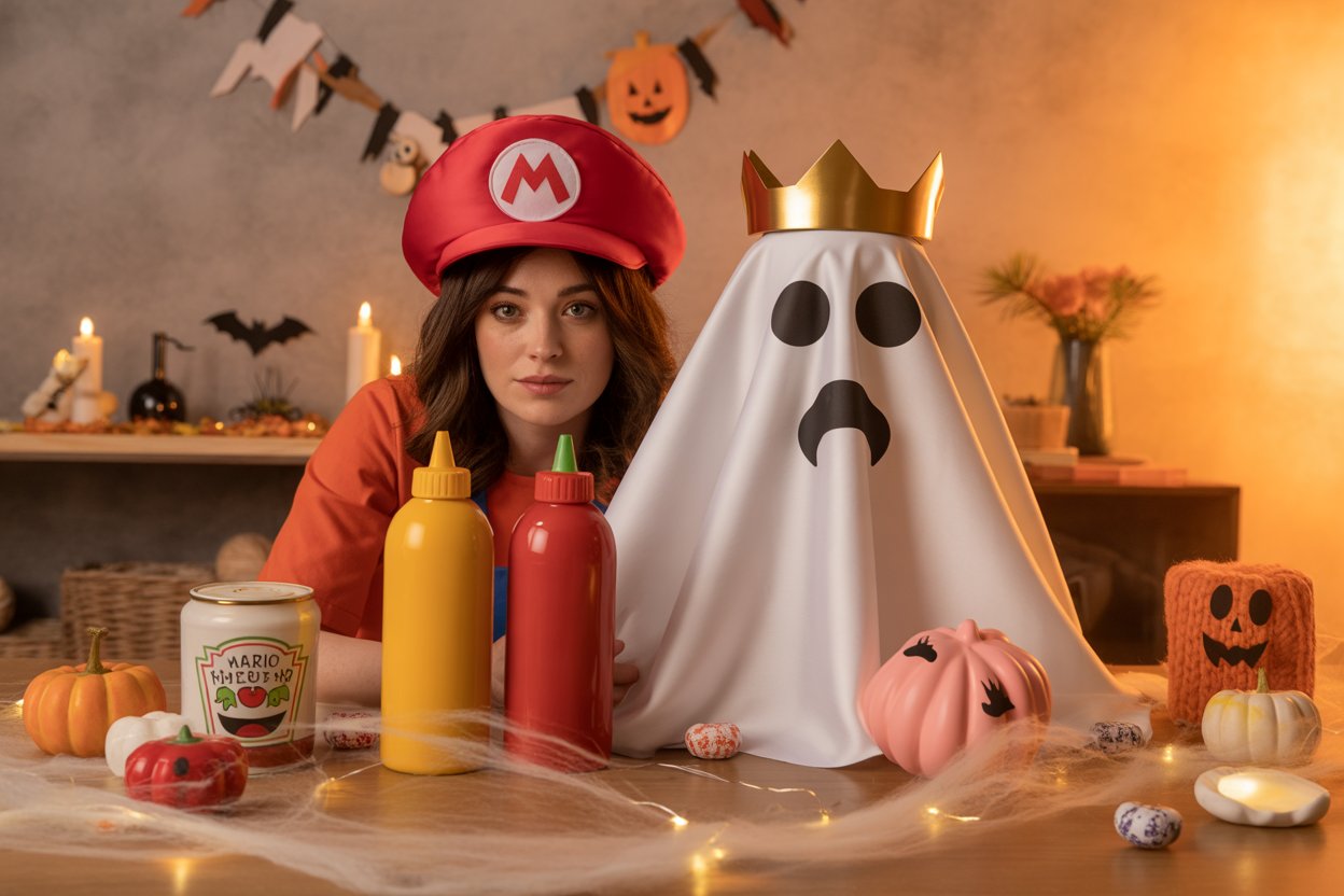 Halloween couple costume